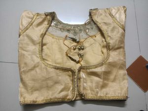 Golden blouse