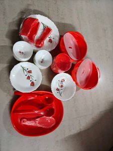 72-Piece Fiesta Design Dinner Set – Tulip Orange