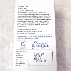 Plum 2% Encapsulated Salicylic Acid Face Serum | F