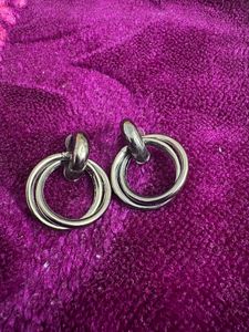 Combo Hoop Earrings Set Of 3