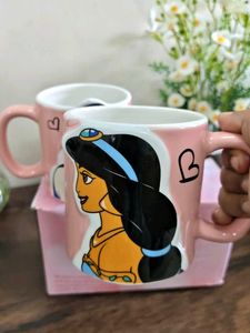 Aladdin &amp; Jasmine Couple Mugs