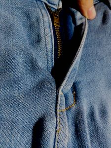 H&amp;M Light Wash Distressed Denim Jeans