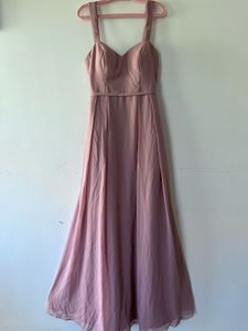 new Simple peachy dress👗(surplus)