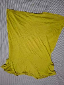 Lime Green Casual T-Shirt