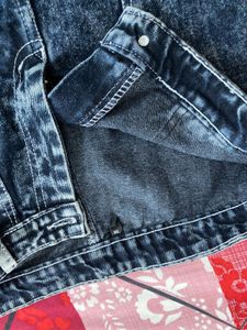 Acid Wash Cargo Jeans