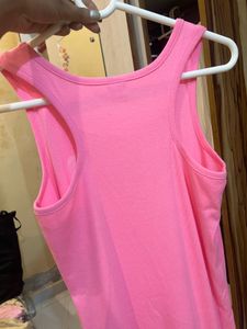Pink "Daily Influencer" Tank Dress