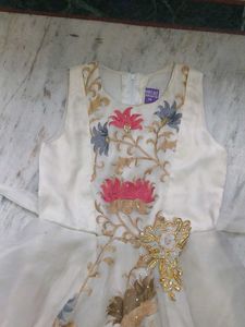 Girls Embroidered Party Dress