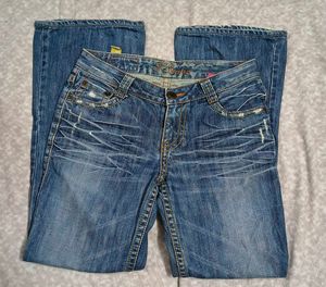 Retro Flare Jeans - Vintage Wash