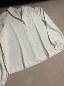 Vintage Style Embroidered shirt
