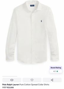Ralph Lauren Classic White Shirt
