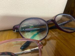 Pink and purple Frame Glasses 👓