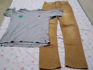 Stylish Grey T-Shirt and jeans for Boys