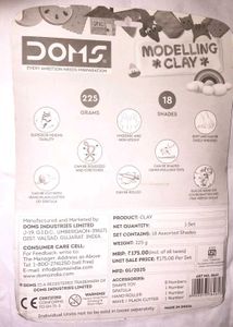 DOMS Modelling Clay Set with Tools
