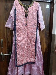 kurta with dupatta in heavy work