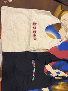 hand embroidered tote bags