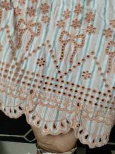 Chic Embroidered Co-ord Set
