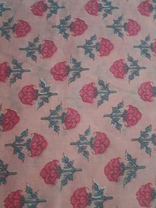Beautiful Floral Print Dress Material