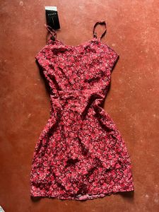 Chic Floral Mini Dress