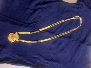 1 Gram Gold Plated Long Mangalsutra