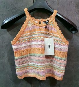 Crochet Knit Crop Top