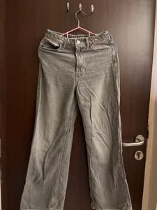 H&M wide leg low waist jeans