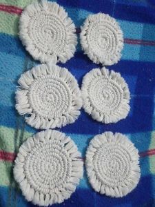 Macrame Coasters (Set of 6)