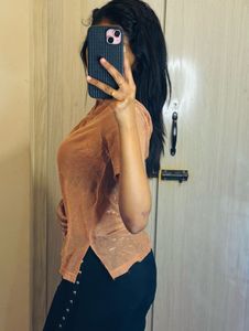 Transparent Rose Gold Tee