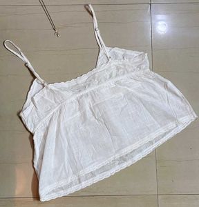 White Cami Top