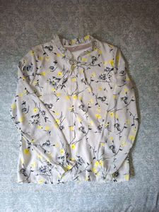 Floral Print Long Sleeve Top