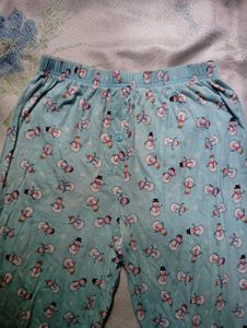 Cozy Snowman Print Pajama Pants
