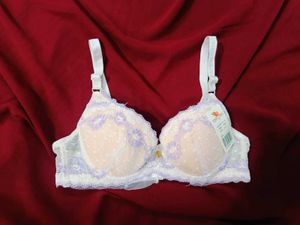 🇳🇿💫🎀 Beautiful embroidery Elegant Lace Bra