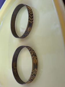 Elegant Gold-Tone Bangle Set
