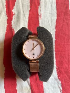 Rose Gold Analog Watch