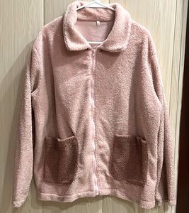 Cozy Pink Fleece Jacket
