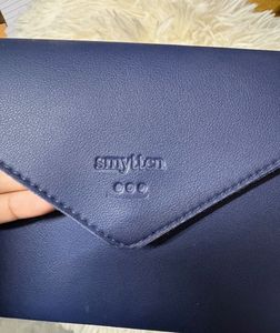 Smytten Navy Blue Envelope wallet