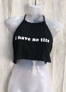 Graphic Crop Top