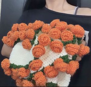 Crochet Rose Bouquet Blanket