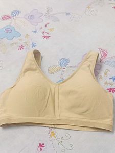 Comfortable Beige Sports Bra