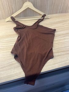 2 TRENDY Ribbed Bodysuit