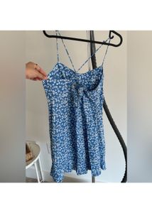 Zara Summer Animal Print Mini Dress