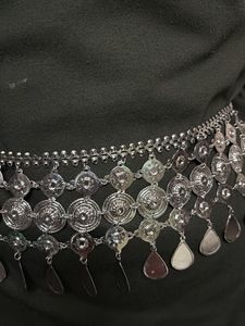 Silver Tone Fashion kamarband