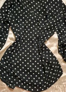 Chic Polka Dot Top