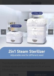 Chicco 2-in-1 Steam Sterilizer