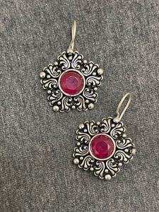 Silver Replica Hook Earring