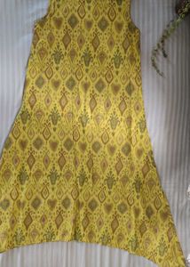 Avaasa Ikat Print Kurta