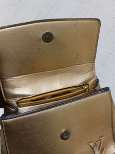 Golden Sling Bag | Gold Purse
