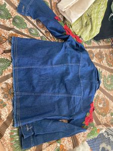 Embroidered Denim Jacket