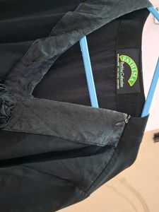 Elegant Black  burqa