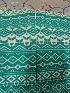 Green Tribal Print Pencil Skirt