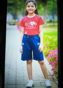 Girl Top with shorts ....